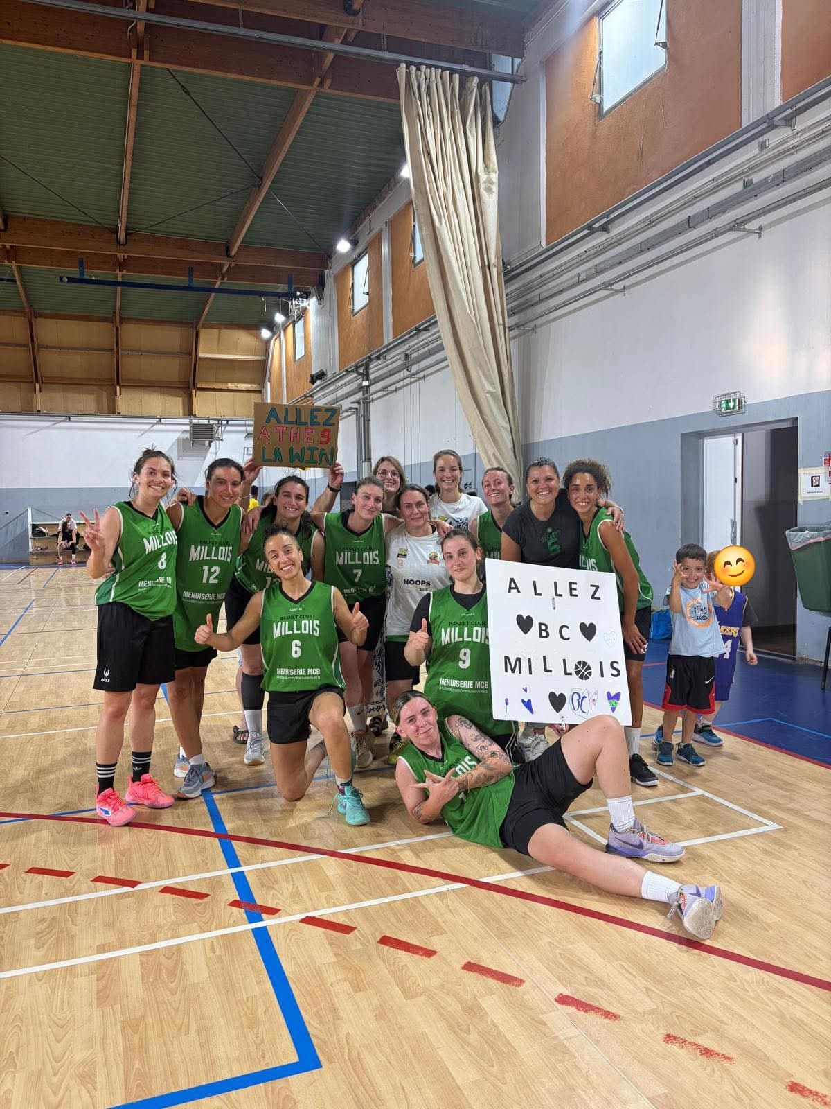 Victoire des SF1 face à la Crau BC