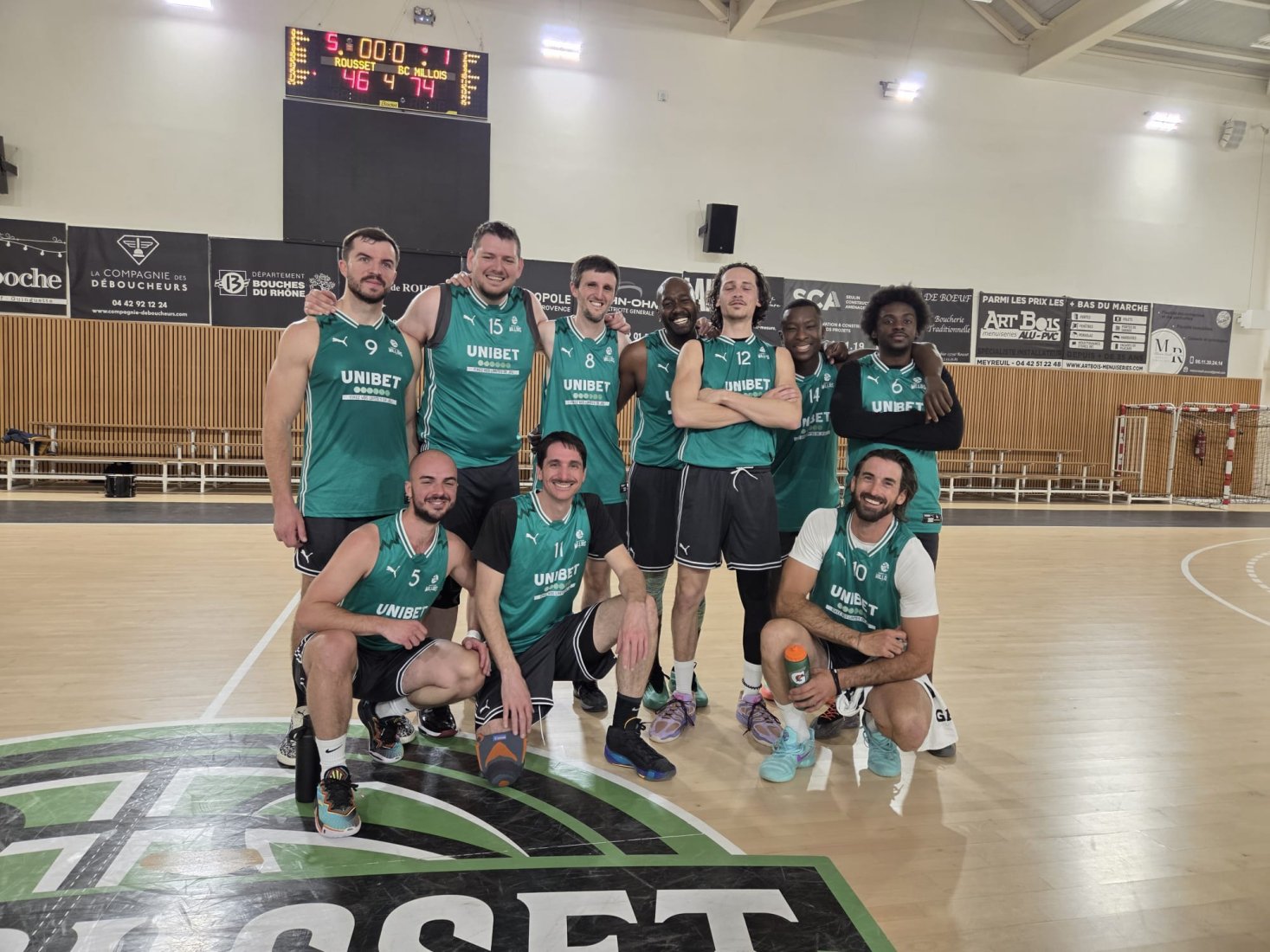 Basket Club Millois : un week-end parfait pour lancer la dynamique du maintien et de la progression